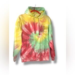 Tie dye puppy love hoodie